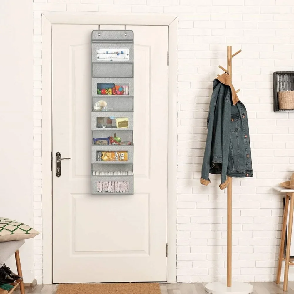 Over the Door Storage Hanging Organizer Closet Pantry Bathroom Playroom Classroo
